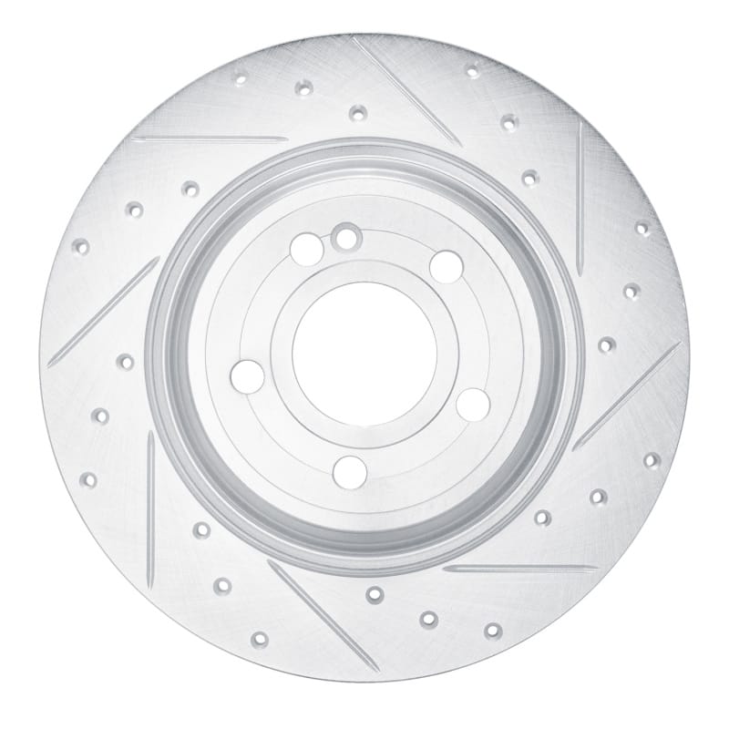 R1 Concepts — R1 2020-2025 Mercedes-Benz CLA250 Rear Right Drilled & Slotted Silver Brake Rotor
R1 Brake Rotor Drill
