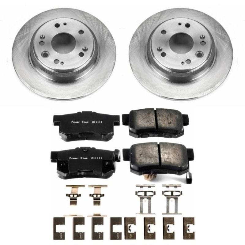 PowerStop — Power Stop 02-04 Acura RL Rear Autospecialty Brake Kit
