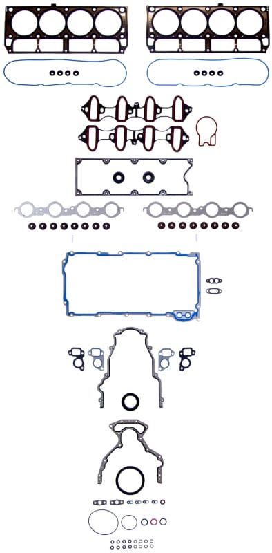 Fel-Pro — Fel-Pro Chevrolet Silverado 2500 HD 260-1955 Engine Gasket Set