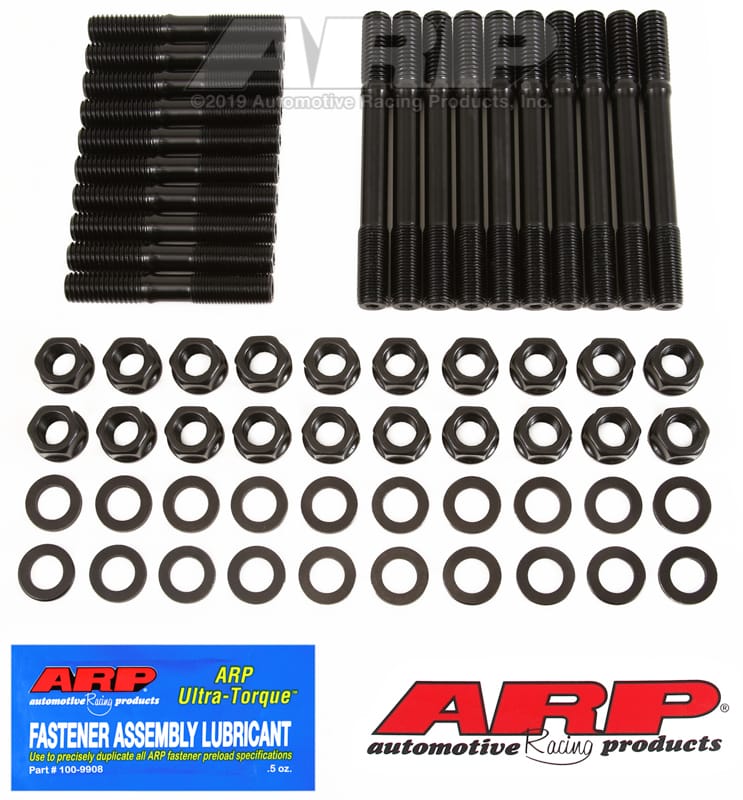 ARP — ARP 1969-1997 Ford Small Block 5.8L/351 V8 - 1/2in Hex Undercut Head Stud Kit