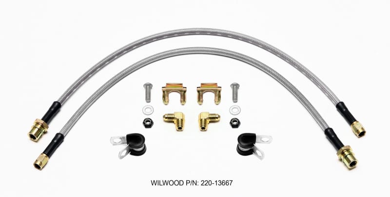 Wilwood — Wilwood Flexline Kit Front 03-UP Mazda 3
FLEXLINE KIT