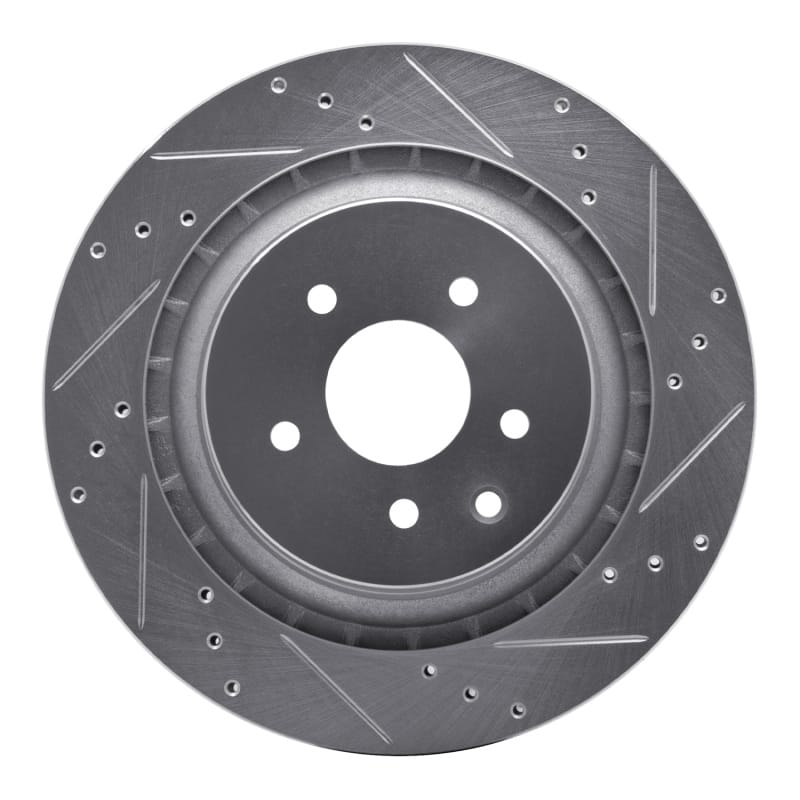 R1 Concepts — R1 09-20 Nissan 370Z Rear Right Drilled & Slotted Silver Brake Rotor
R1 Brake Rotor Drill