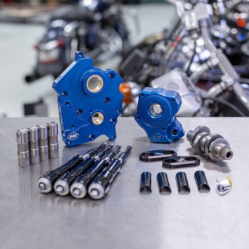 S&S Cycle — S&S Cycle 2017+ Water Cooled M8 Models (Incl. VVT) Drive Cam Chest Kit - 475C
