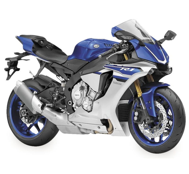 New Ray Toys — New Ray Toys 2016 Yamaha YZF-R1 (Blue)/ Scale - 1:12