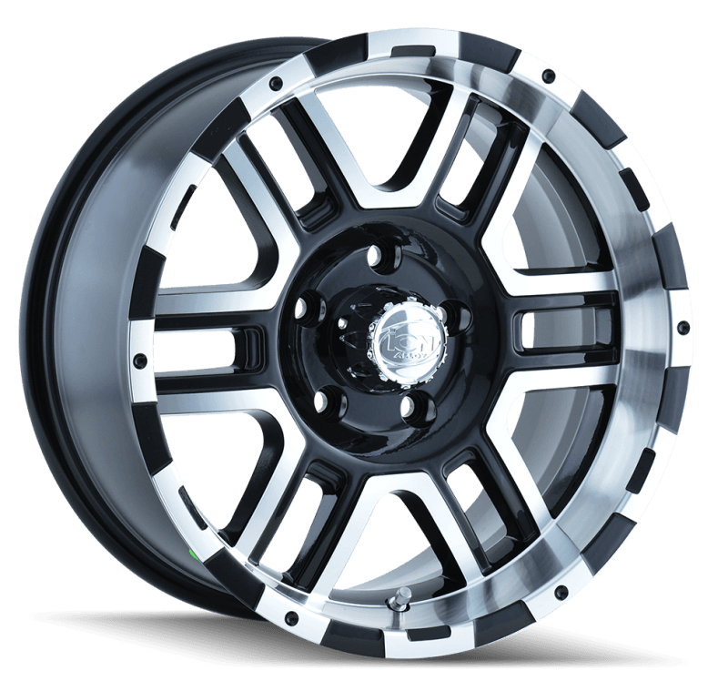 ION Wheels — ION Type 179 18x9 / 8x165.1 BP / 12mm Offset / 130.8mm Hub Black/Machined Wheel
ION 179