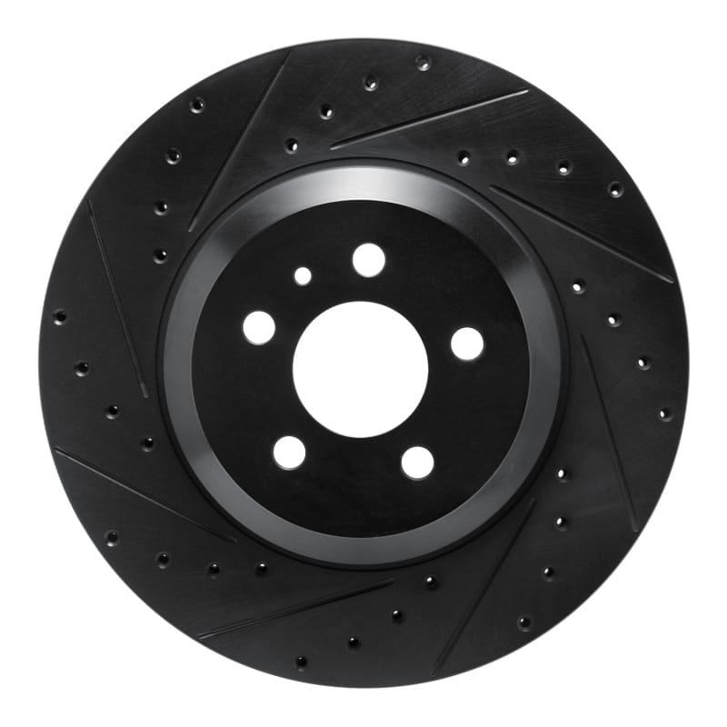R1 Concepts — R1 17-25 Tesla Model 3 Front Left Drilled & Slotted Black Brake Rotor
R1 Brake Rotor Drill