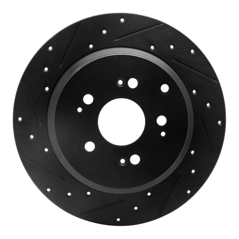 R1 Concepts — R1 07-17 Acura ZDX Rear Left Drilled & Slotted Black Brake Rotor
R1 Brake Rotor Drill