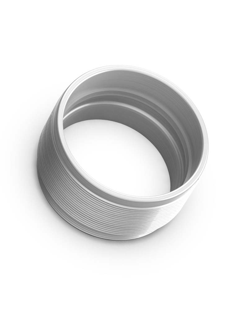 fifteen52 — fifteen52 Super Touring Threaded Snout Anodized Silver w/Satin Clear Cover Plate