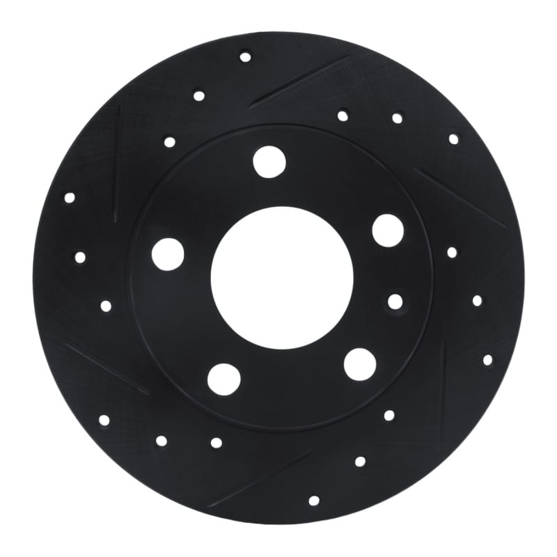 R1 Concepts — R1 02-06 Audi A4 (USA/Canada) Rear Left Drilled & Slotted Black Brake Rotor
R1 Brake Rotor Drill