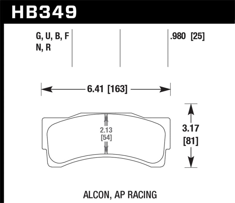 Hawk Performance — Hawk 14-16 BMW M235i Racing 3.0L Front ER-1 Brake Pads
Disc Brake Pad