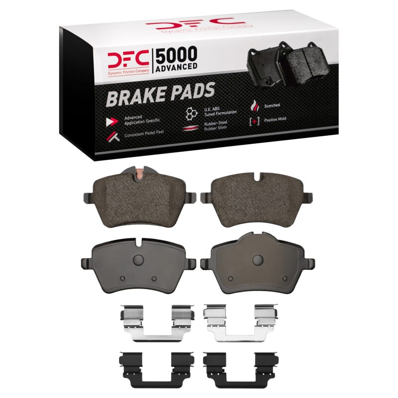 DFC — DFC 13-16 Mini Cooper Countryman Front 5000 Advanced Ceramic Brake Pads and Hardware Kit
DFC Brake Pad Set