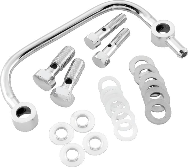 Bikers Choice — Bikers Choice 93-06 Big Twin Chrome Head Breather Kit