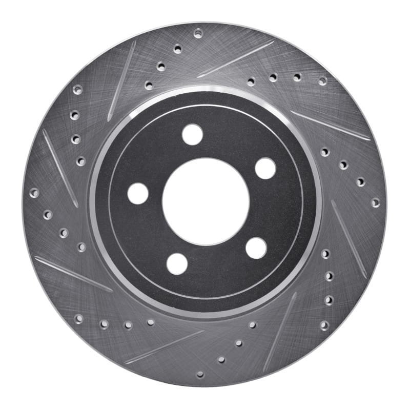 R1 Concepts — R1 05-23 Chrysler 300 Rear Left Drilled & Slotted Silver Brake Rotor
R1 Brake Rotor Drill