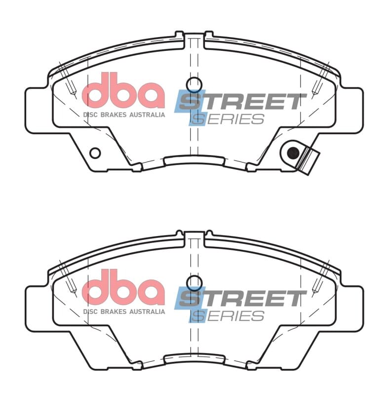DBA — DBA 11-15 Honda CR-Z Street Series Front Brake Pads
Brake Pad