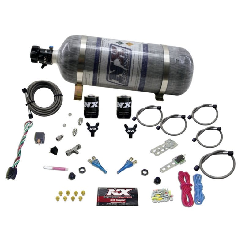 Nitrous Express — Nitrous Express GM TBI Nitrous Kit (50-125HP) w/Composite Bottle
Injection System Kit
N2OSys