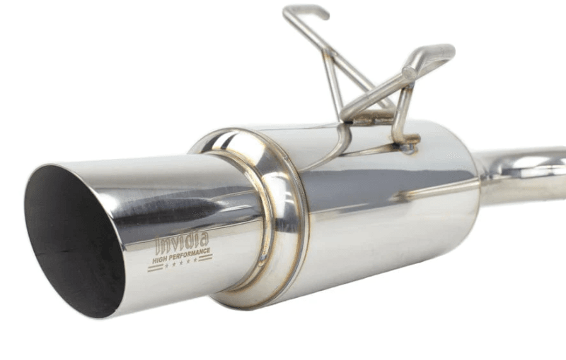 Invidia — Invidia 2022+ Subaru WRX Single N1 Stainless Steel Tip Cat-Back Exhaust