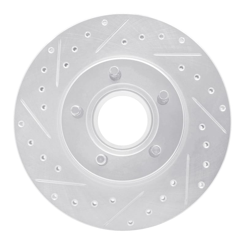 R1 Concepts — R1 95-97 Ford Ranger (USA/Canada) Front Left Drilled & Slotted Silver Brake Rotor
R1 Brake Rotor Drill