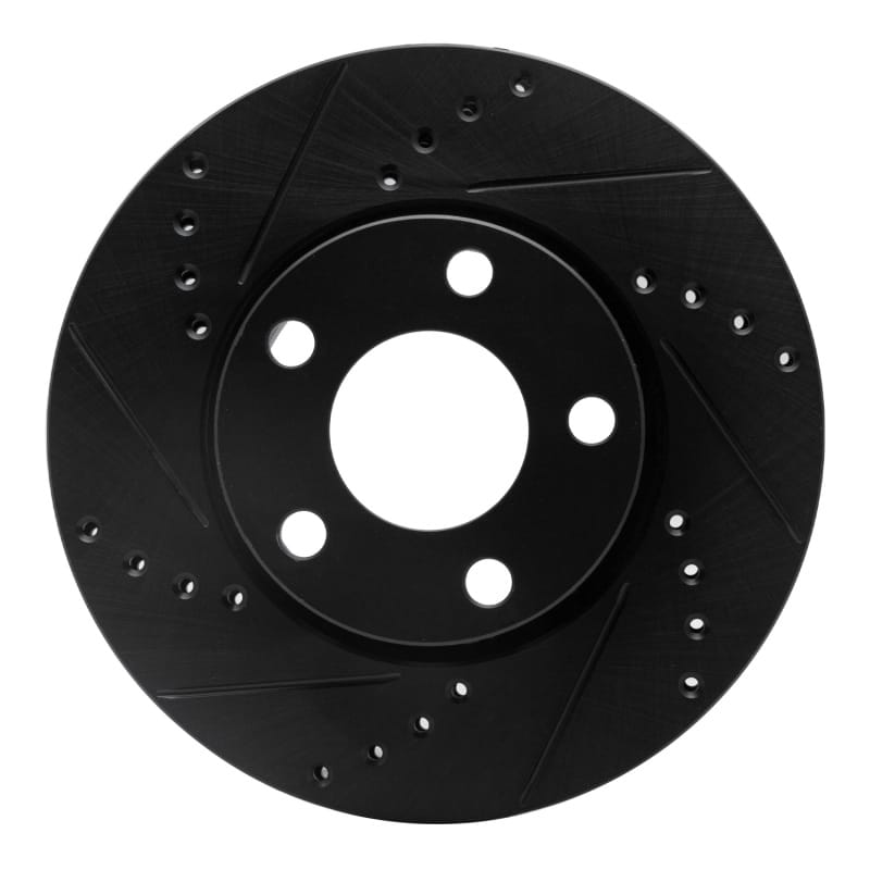 R1 Concepts — R1 90-97 Audi S6 Front Left Drilled & Slotted Black Brake Rotor
R1 Brake Rotor Drill
