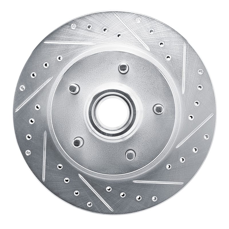 R1 Concepts — R1 90-90 Cadillac BROUGHAM Front Right Drilled & Slotted Silver Brake Rotor
R1 Brake Rotor Drill