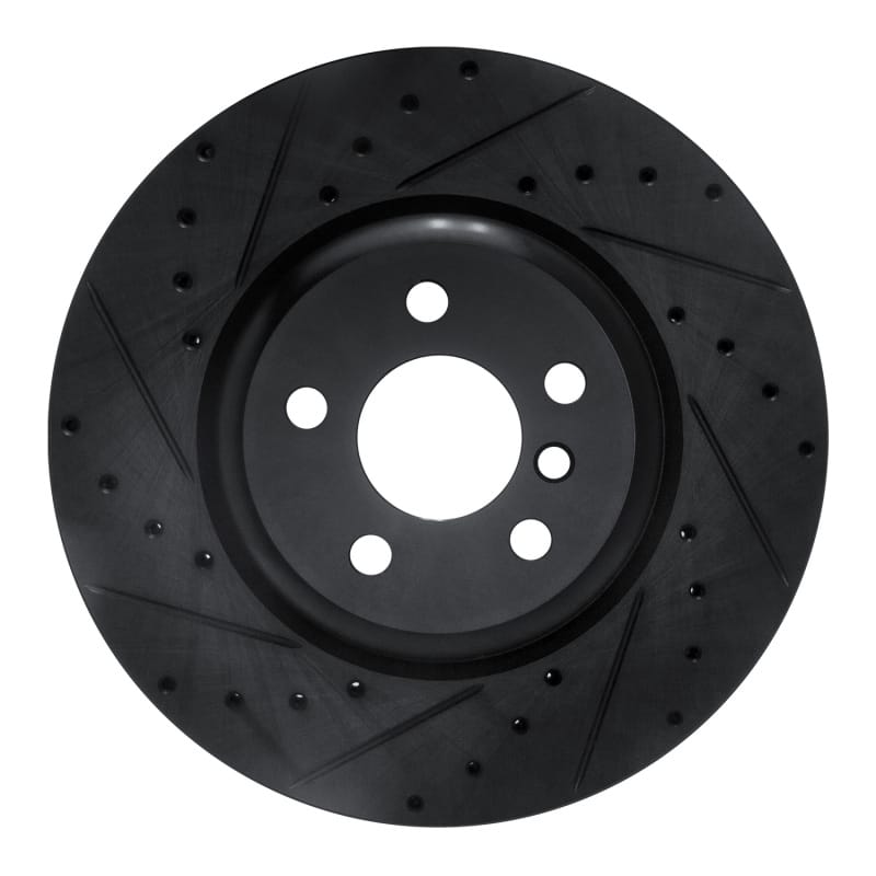 R1 Concepts — R1 16-25 BMW 430I Rear Left Drilled & Slotted Black Brake Rotor
R1 Brake Rotor Drill