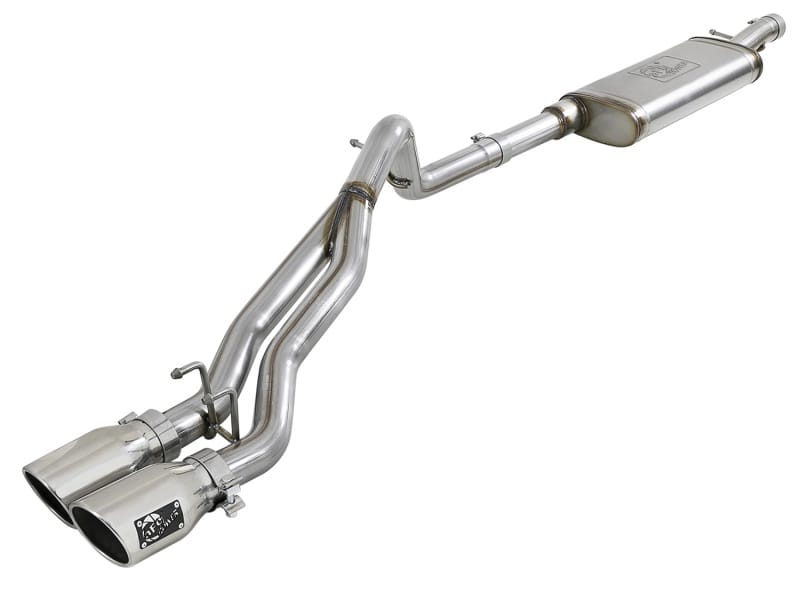 aFe — aFe Rebel Series 2.5in SS Cat-Back Exhaust w/ Polished Tip 07-18 Jeep Wrangler (JK) V6 3.6/3.8L 4dr
Cat-Back Exhaust