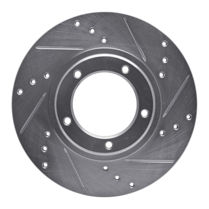 R1 Concepts — R1 95-04 Toyota Tacoma Front Right Drilled & Slotted Silver Brake Rotor
R1 Brake Rotor Drill