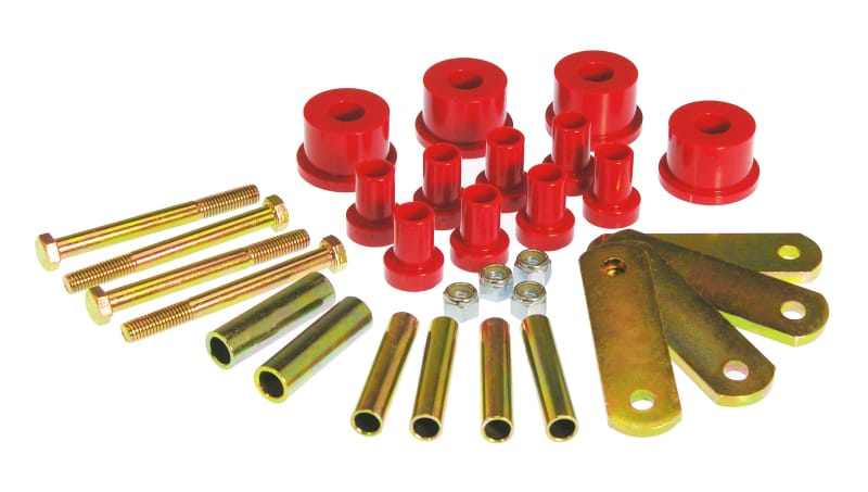 Prothane — Prothane 65-76 Chrysler A Body HD Spring & Shackles Bushings - Red
SPRING/SHACKLE BUSH