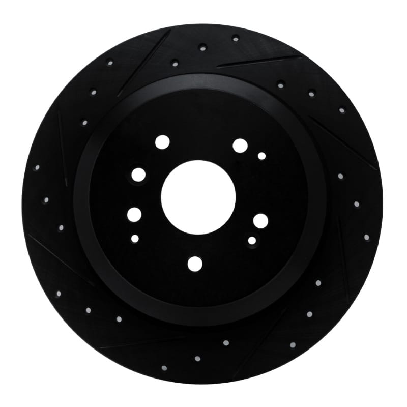 R1 Concepts — R1 14-16 Acura MDX Rear Left Drilled & Slotted Black Brake Rotor
R1 Brake Rotor Drill