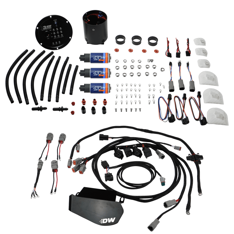 DeatschWerks — DeatschWerks 09-24 Nissan GT-R R35 X3 Triple Pump Module w/ DW430C Pumps and Plug and Play Harness
Modules