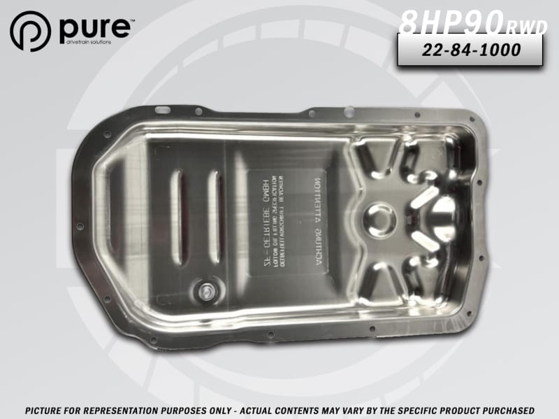 Pure Drivetrain Solutions — Pure Drivetrain 8HP90 Transmission Pan - RWD