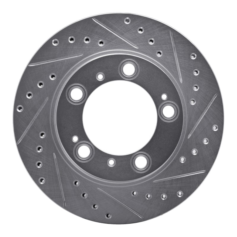 R1 Concepts — R1 97-04 Porsche Boxster Rear Right Drilled & Slotted Silver Brake Rotor
R1 Brake Rotor Drill