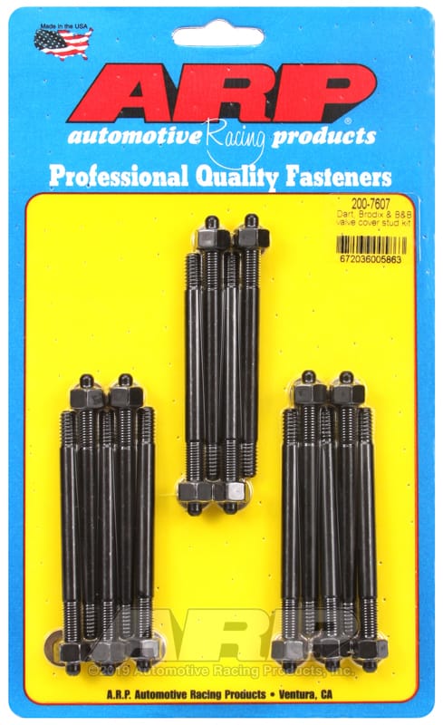 ARP — ARP Dart Brodix & B&B valve cover stud kit