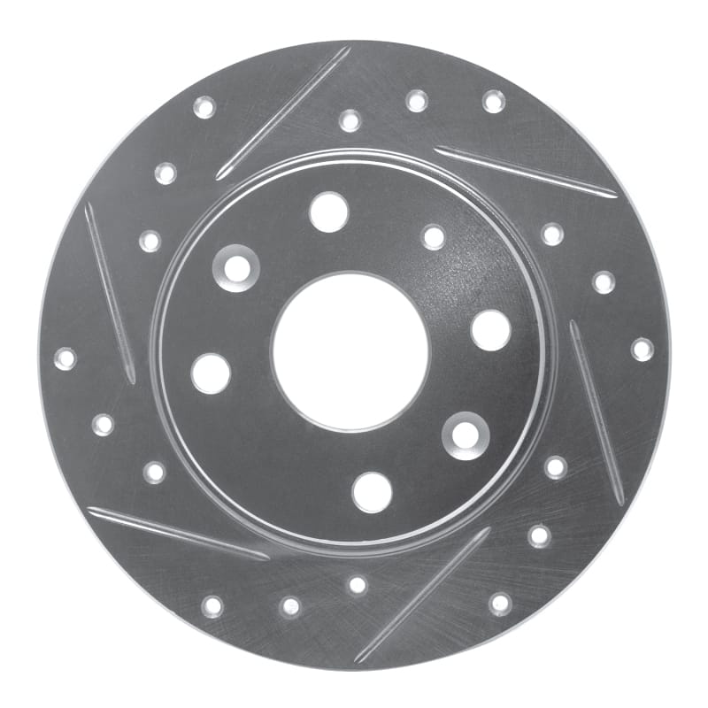 R1 Concepts — R1 90-93 Mazda Miata Rear Left Drilled & Slotted Silver Brake Rotor
R1 Brake Rotor Drill