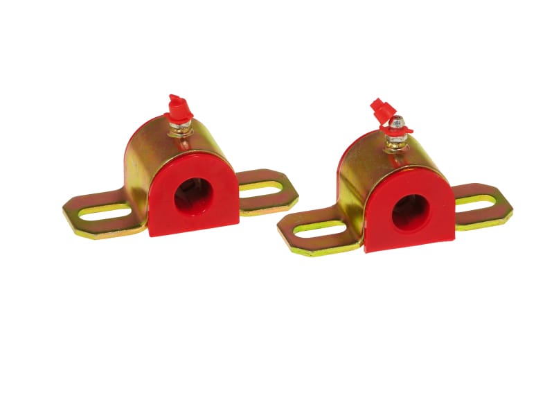 Prothane — Prothane Universal Greasable Sway Bar Bushings - 5/8in - Type A Bracket - Red
SWAY BAR BUSHINGS