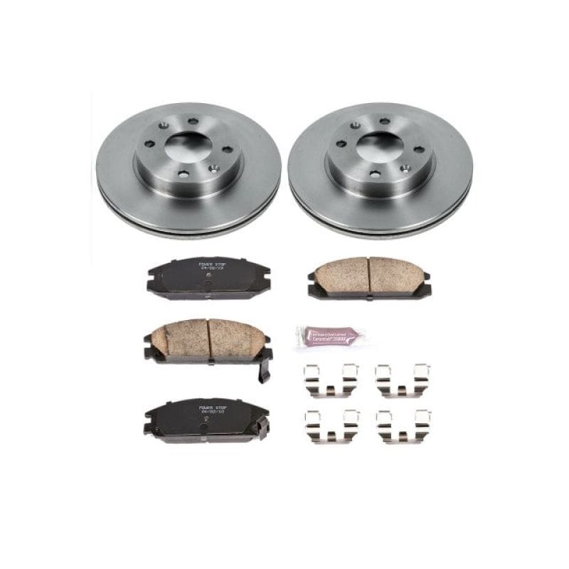 PowerStop — Power Stop 86-89 Acura Integra Front Autospecialty Brake Kit