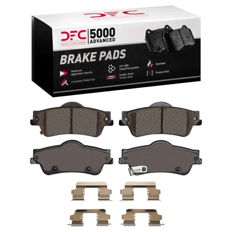 DFC — DFC 08-17 Chevrolet Caprice Rear 5000 Advanced Ceramic Brake Pads and Hardware Kit
DFC Brake Pad Set