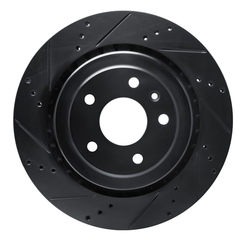 R1 Concepts — R1 14-19 Chevrolet Corvette Rear Left Drilled & Slotted Black Brake Rotor
R1 Brake Rotor Drill