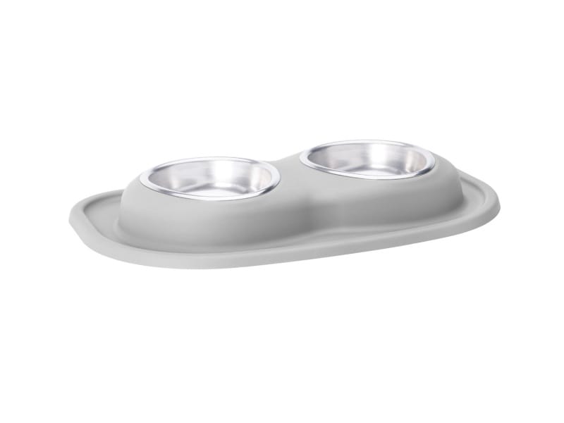 WeatherTech — WeatherTech Pet Feeding System Double Low 16oz 2in. Stainless Bowl - Light Grey
Dog Bowl