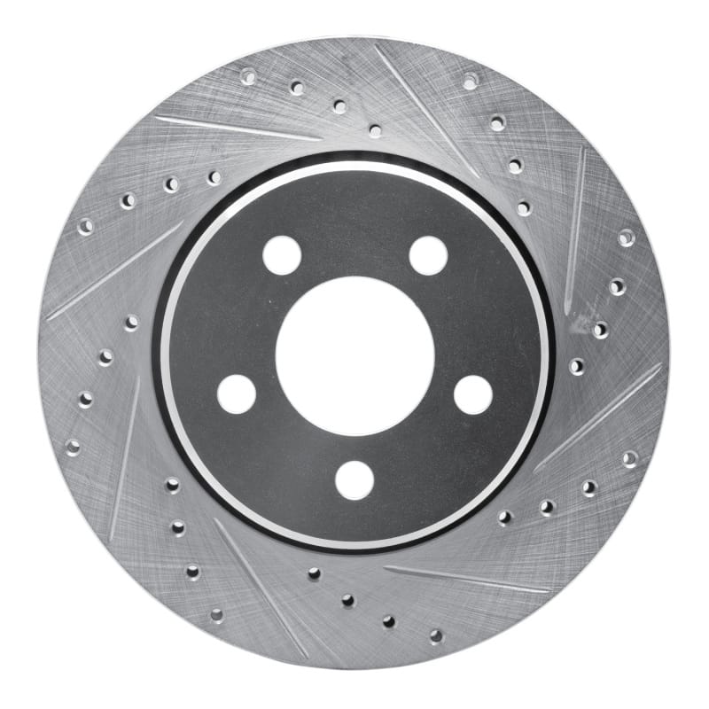 R1 Concepts — R1 07-12 Dodge Nitro Front Right Drilled & Slotted Silver Brake Rotor
R1 Brake Rotor Drill