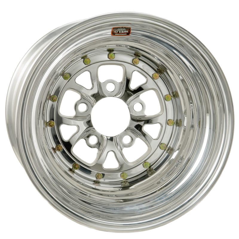 Weld — Weld V-Series 15x10 / 5x4.5 BP / 6in. BS Polished Wheel - Non-Beadlock
15x10'' V-Series