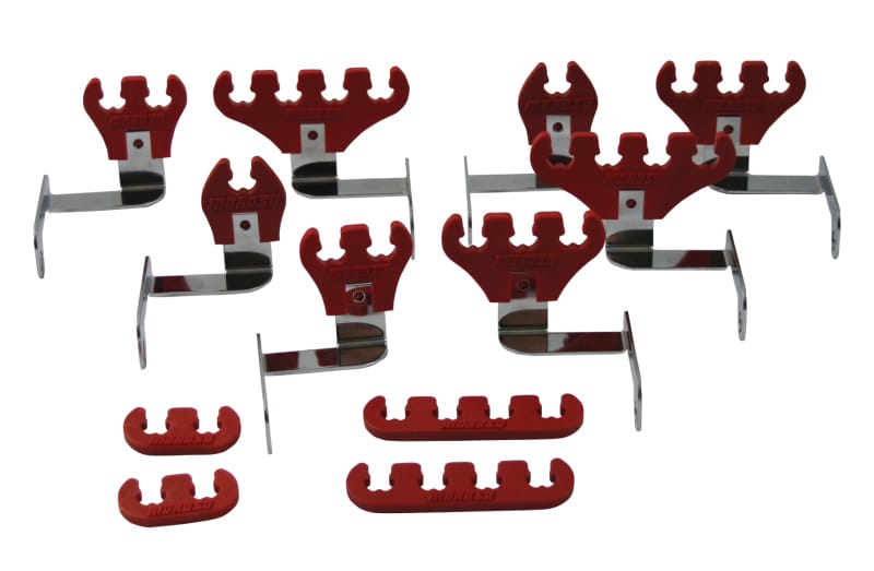 Moroso — Moroso Chevrolet Big Block Ignition Wire Loom Kit - 7-9mm - Red