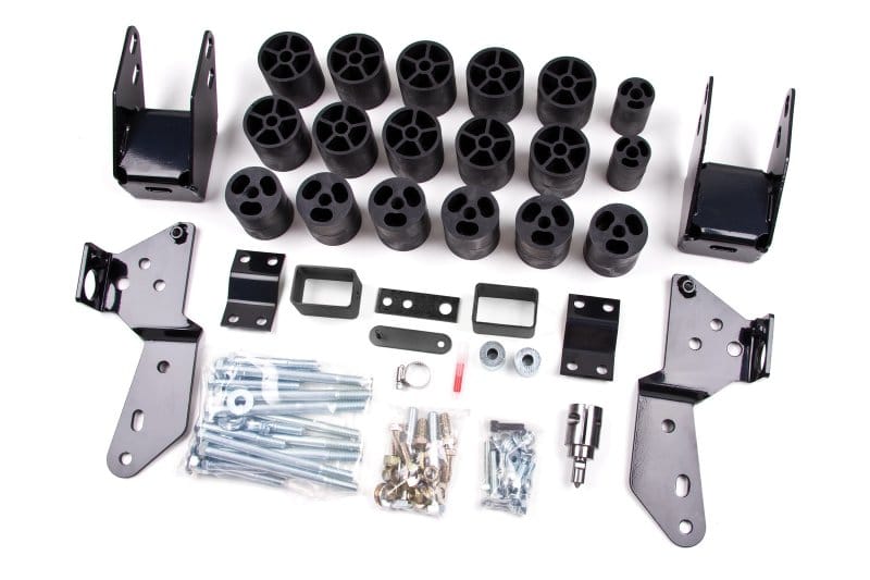 Zone Offroad — Zone Offroad 07-13 GM 1500 3in Body Lift
3" Body Lift Kit