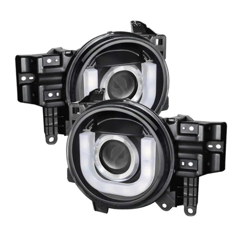 SPYDER — Spyder Toyota FJ Cruiser 07-14 Projector Halogen Model- 3D DRL LED Blk PRO-YD-TFJ07-3DDRL-BK
Projector Headlights
Head Light Set