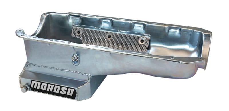 Moroso — Moroso Chevrolet Big Block Mark IV Kicked Out Wet Sump 6qt 8in Steel Oil Pan
