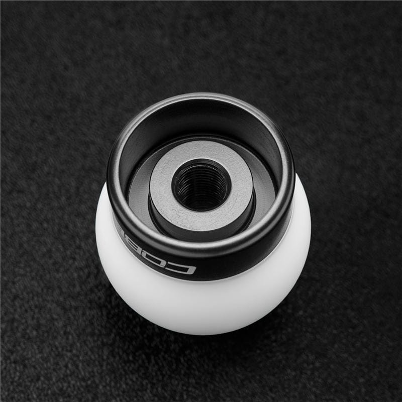COBB — Cobb Ford Mustang Shift Knob White with Black Base