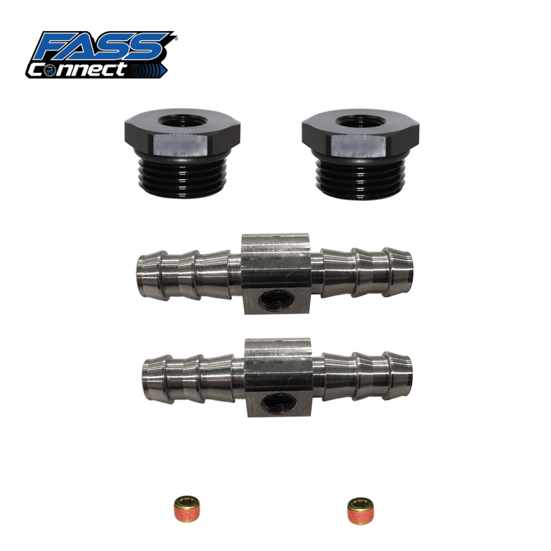 FASS Fuel Systems — FASS Connect Drop-In Series Pressure and Temperature Sensor Adapter Kit