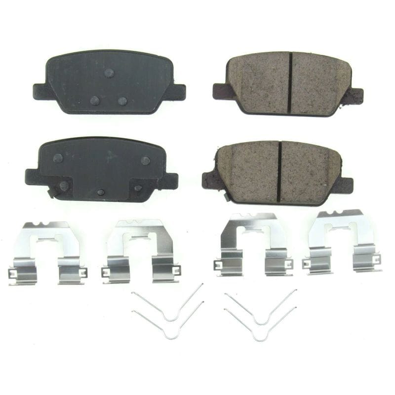 PowerStop — Power Stop 2019 Hyundai Santa Fe Rear Z17 Evolution Ceramic Brake Pads w/Hardware
Z17 Brake Pads