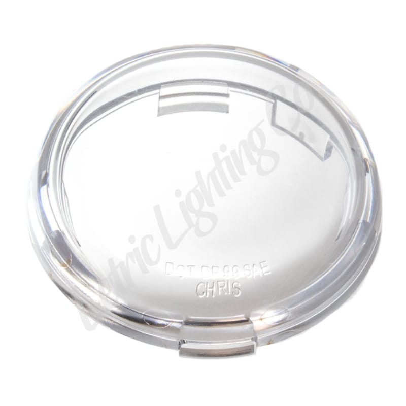 Letric Lighting — Letric Lighting Clear Bullet Turn Signal Lenses 2in