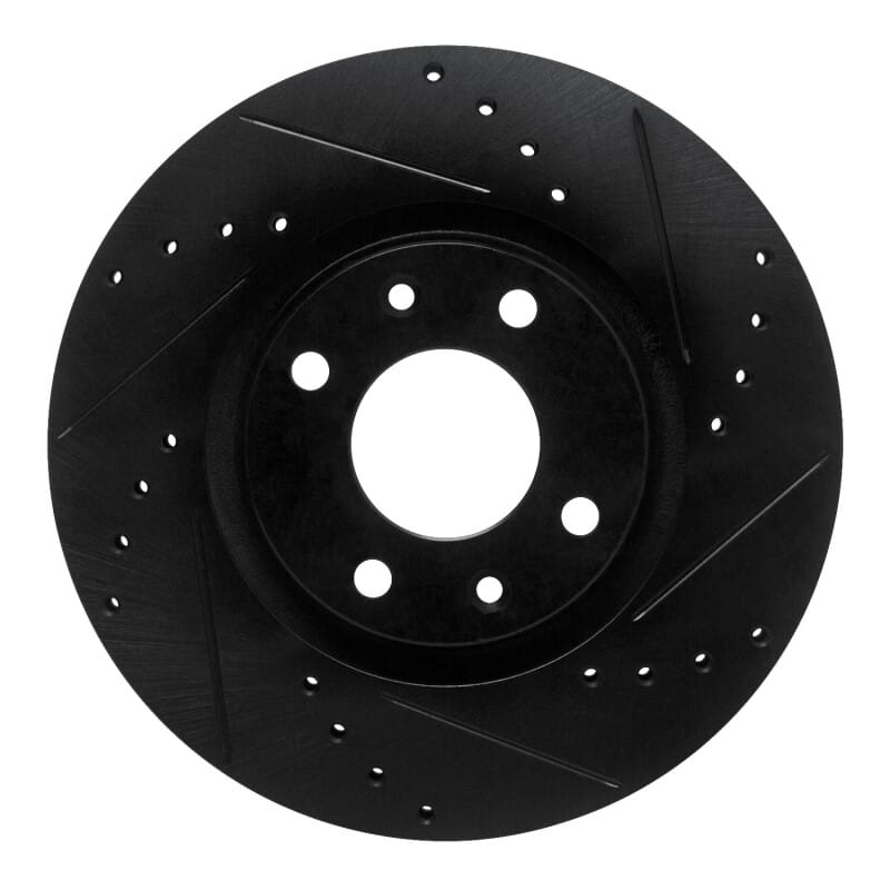 R1 Concepts — R1 03-25 Peugeot Partner (Mexico) Front Right Drilled & Slotted Black Brake Rotor
R1 Brake Rotor Drill