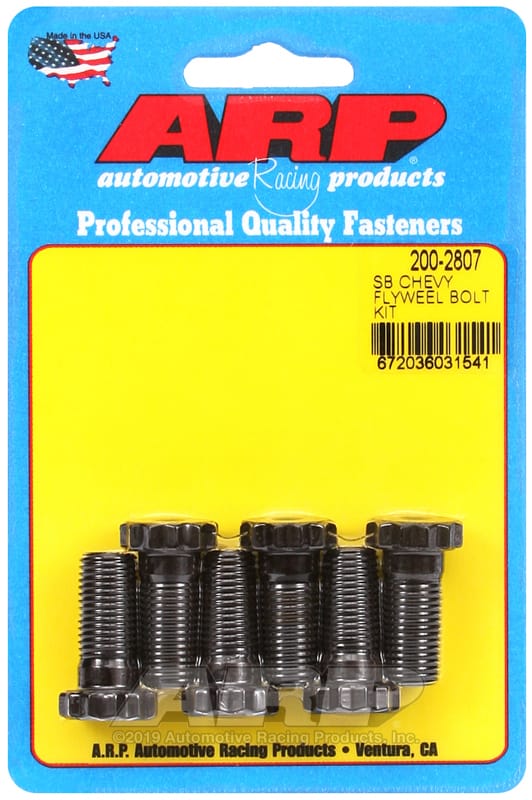 ARP — ARP 1987+ Chevrolet Small Block Rear Seal Flywheel Bolt Kit - 6 Pieces